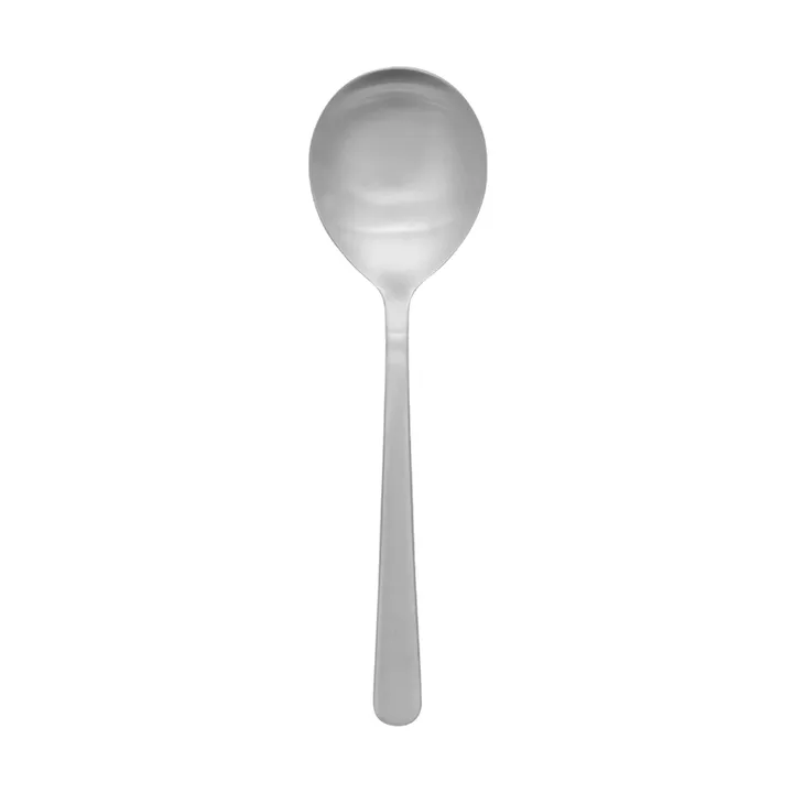 Grand Prix servering spoon 18.5 cm - Matte steel - Kay Bojesen