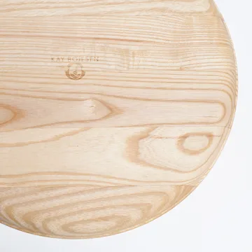 KAY servering tray Ø30 cm - Ash wood - Kay Bojesen