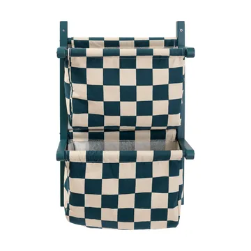 Bag shelf, grid - Teal, 40x19x60 cm - Kid's Concept