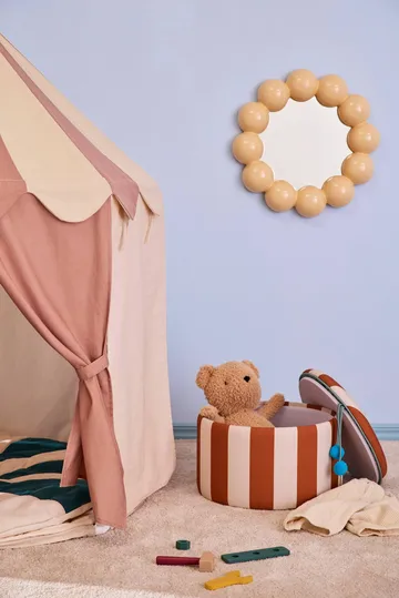 Kid's Base circus tent - Stripe brown - Kid's Concept