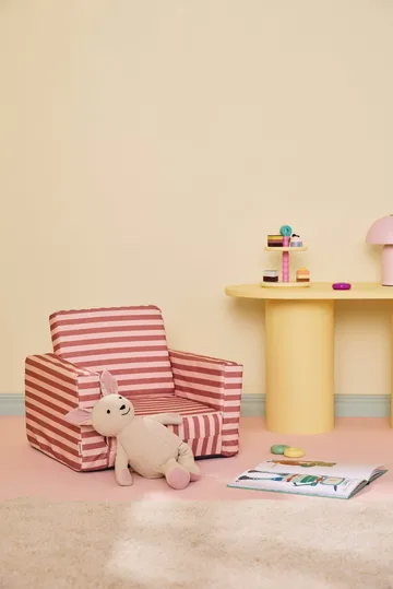 Kid's Base folding armchair - Brown-pink - Kid's Concept