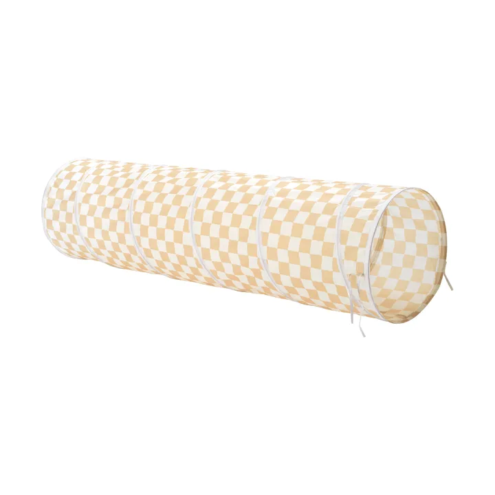Kid's Base tunnel - Yellow check pattern - Kid's Concept