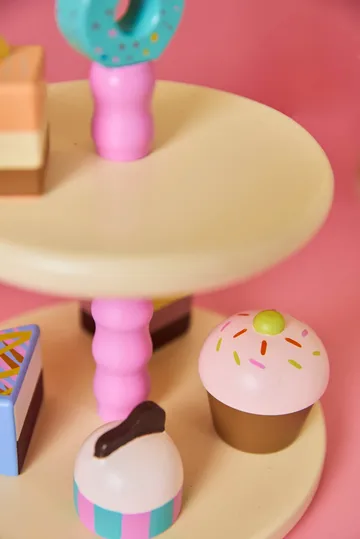Kid's Concept cake stand with cakes - 9 parts - Kid's Concept
