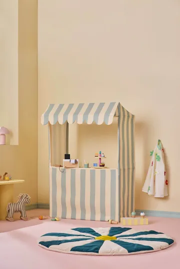 Kid's Concept market stall - Blue-green - Kid's Concept
