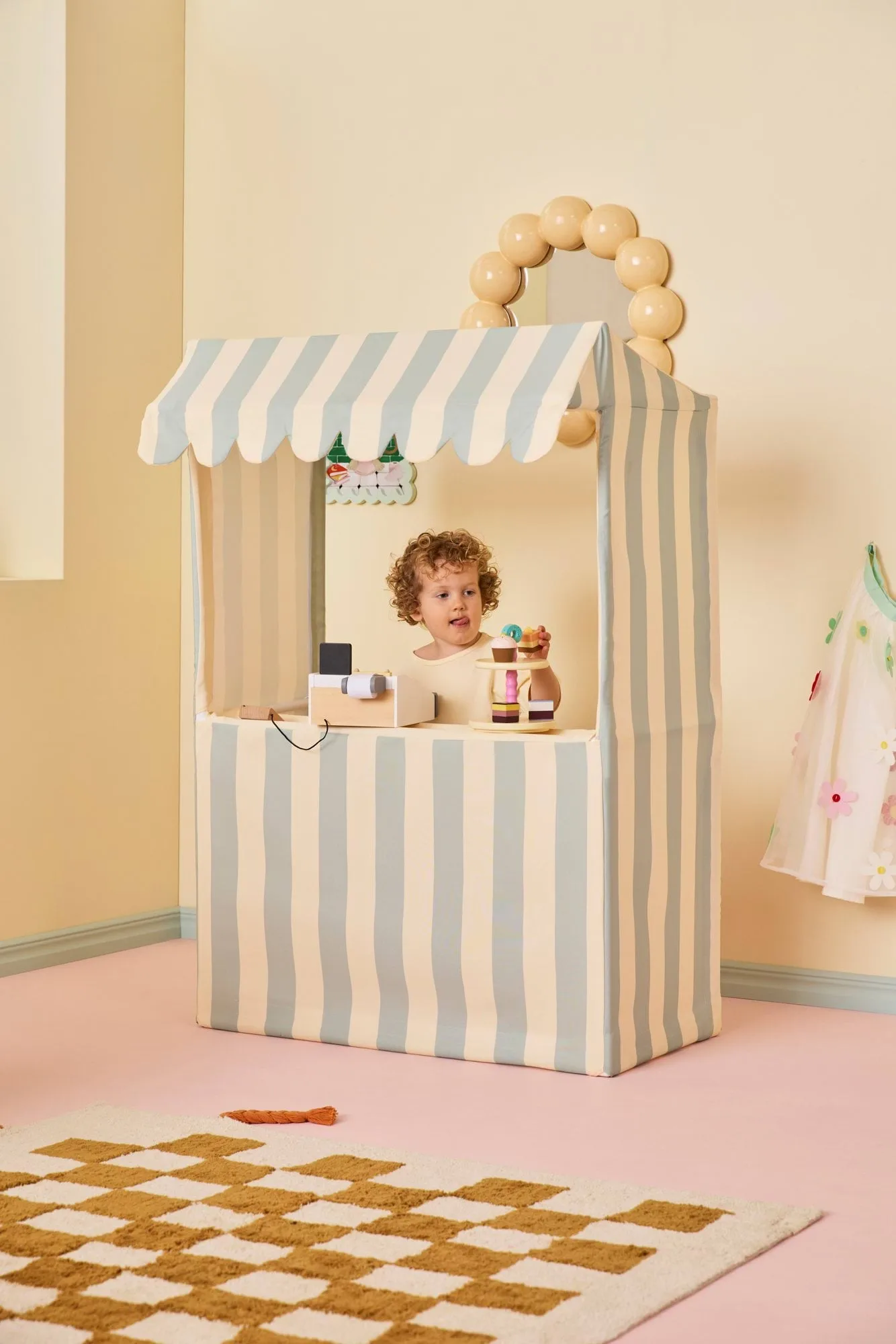 Kid's Concept market stall, Blue-green Kid's Concept