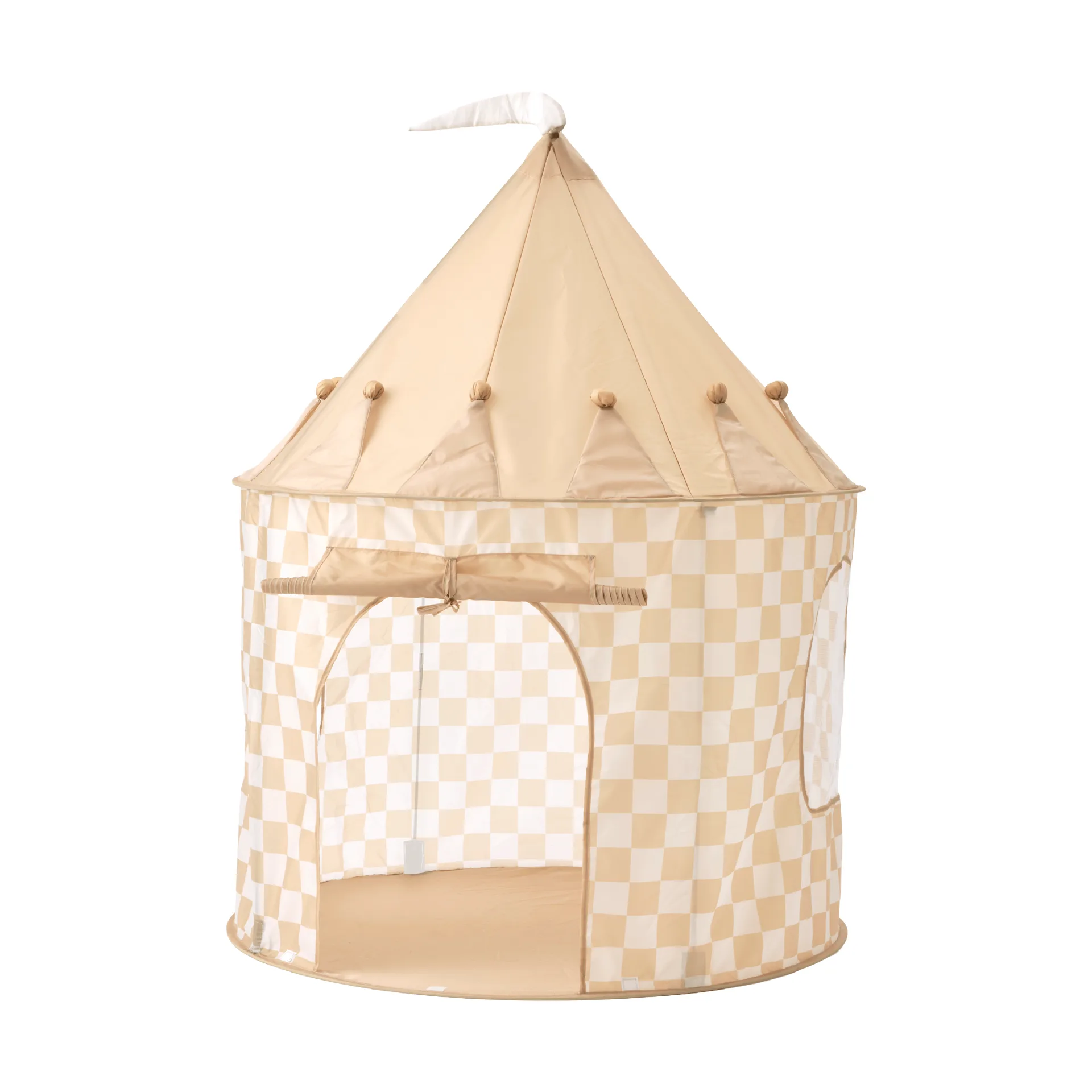 Kid's Concept tent check pattern, Yellow Kid's Concept