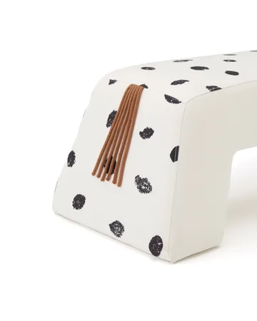 Pippi bench - White-orange - Kid's Concept