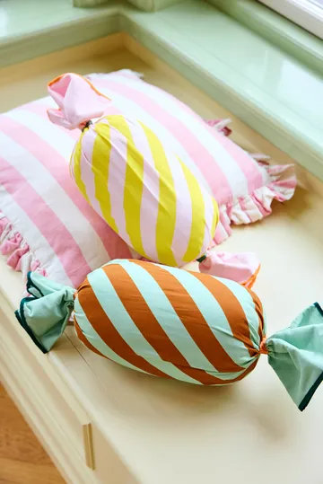 Pippi caramel cushion - Pink - Kid's Concept