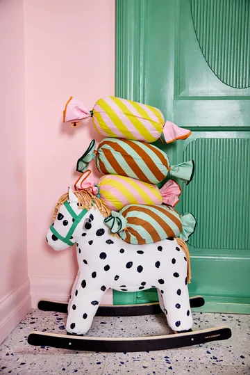 Pippi caramel cushion - Pink - Kid's Concept