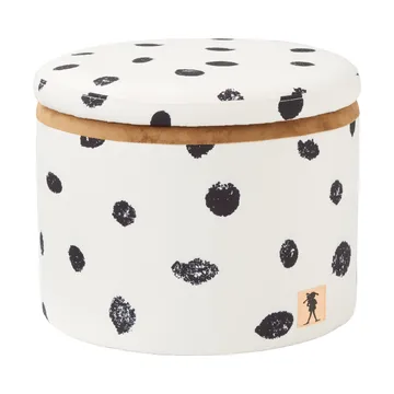 Pippi pouf with storage Ø40x30.5 cm - Multi - Kid's Concept
