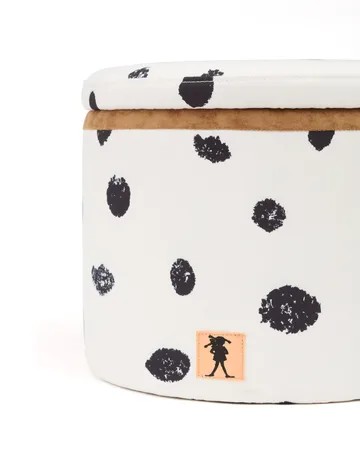 Pippi pouf with storage Ø40x30.5 cm - Multi - Kid's Concept