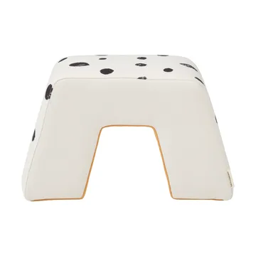 Pippi stool - White-orange - Kid's Concept