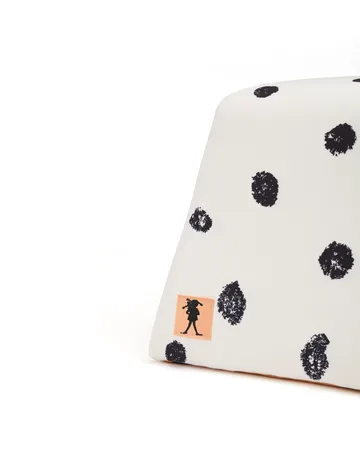 Pippi stool - White-orange - Kid's Concept