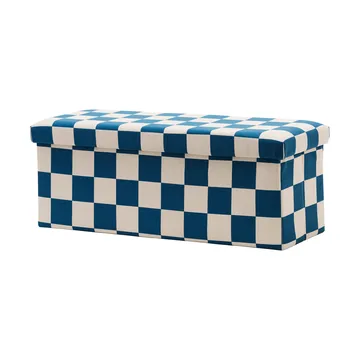 Storage ottoman cube - Teal, 80x30x30 cm - Kid's Concept