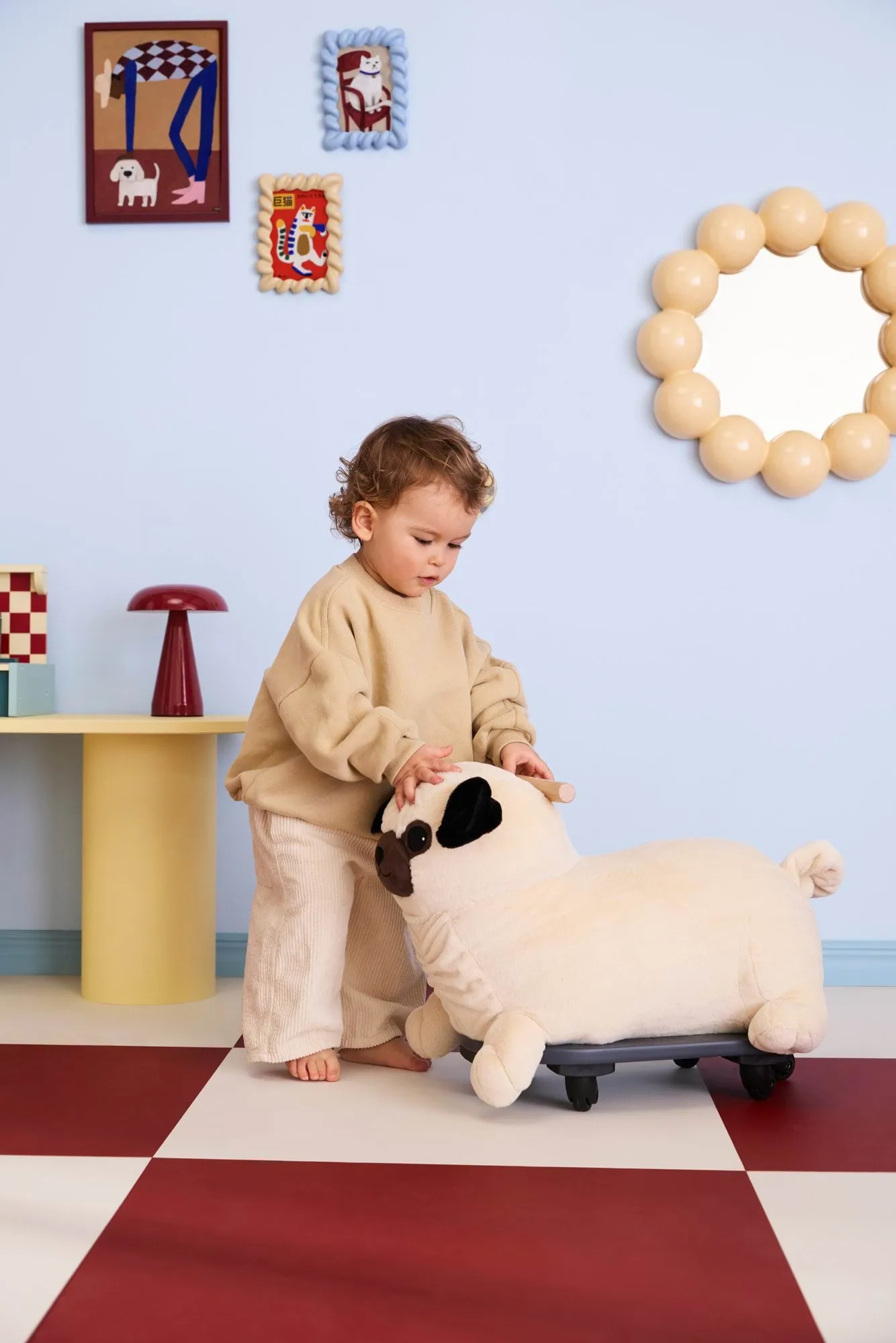 Yarn toy, Mopsen Peg Kid's Concept