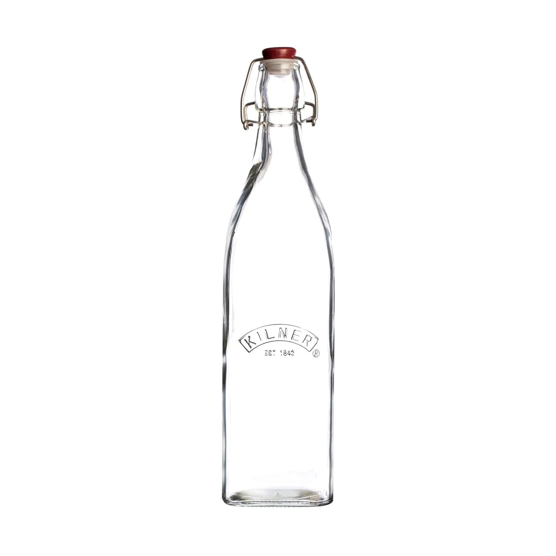 Kilner bottle with swing top, Clear, 1 L Kilner