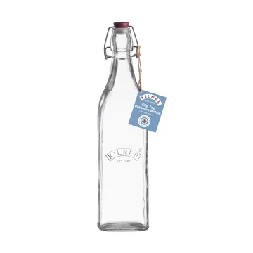Kilner bottle with swing top - Clear, 1 L - Kilner