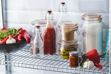 Kilner bottle with swing top - Clear, 1 L - Kilner