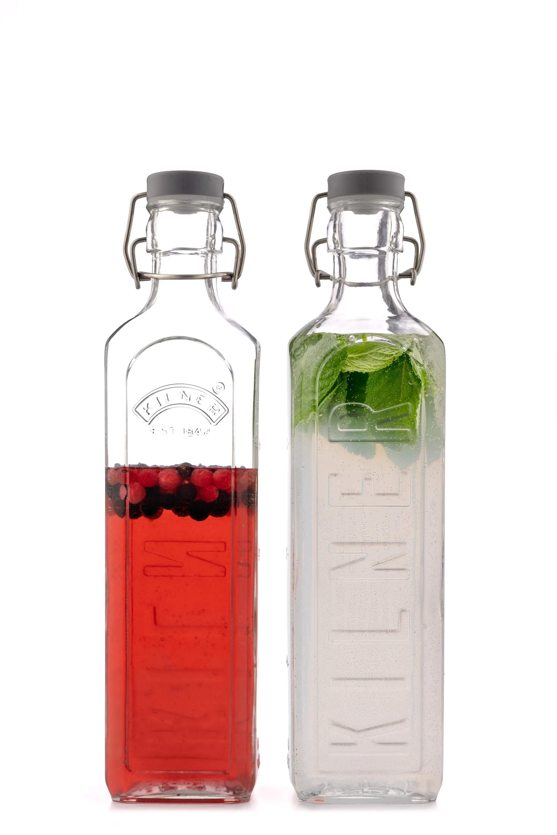 Kilner bottle with swing top, Clear, 1 L Kilner