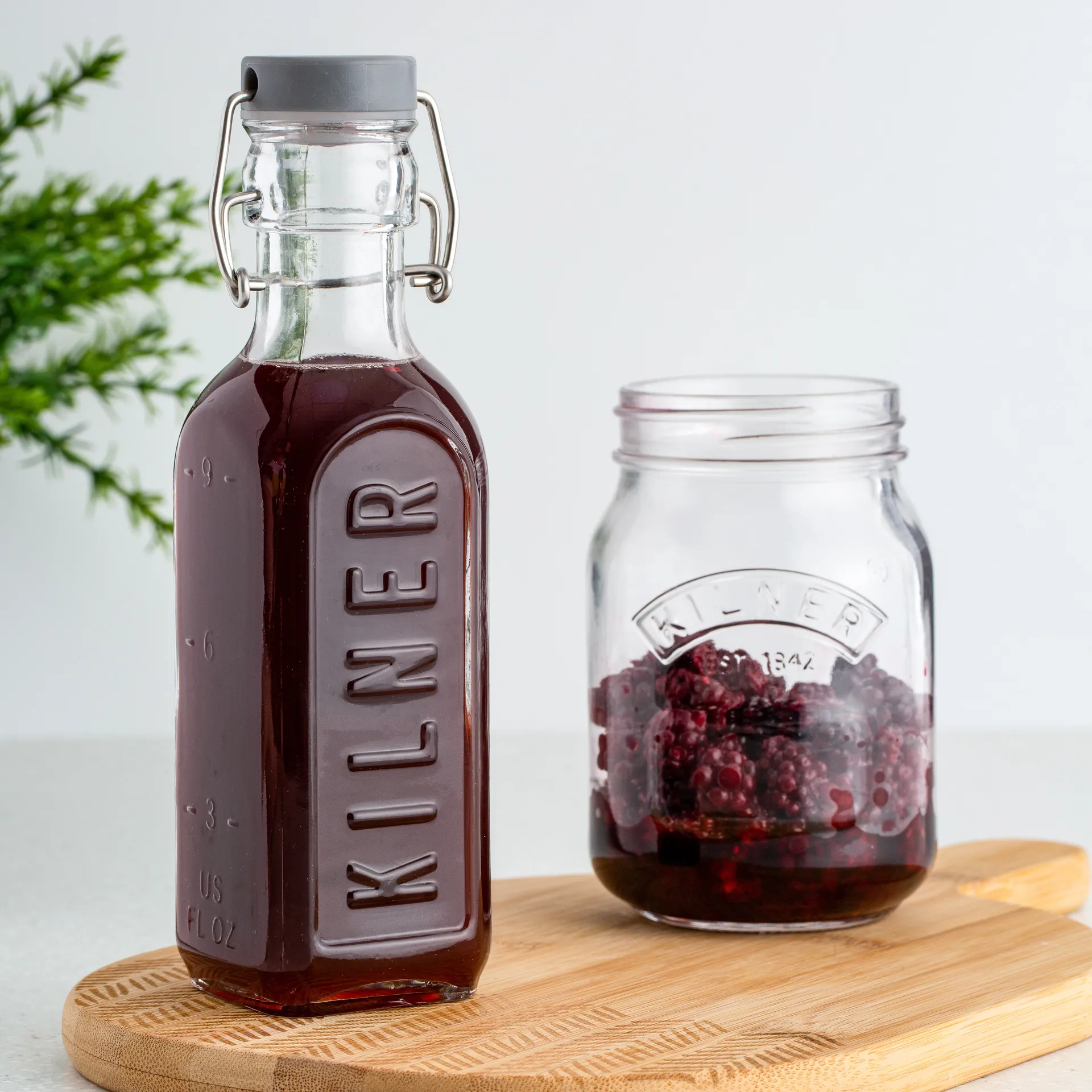 Kilner bottle with swing top, Clear, 300 ml Kilner