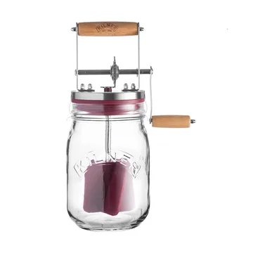 Kilner butter churn - Clear-red, 1 L - Kilner