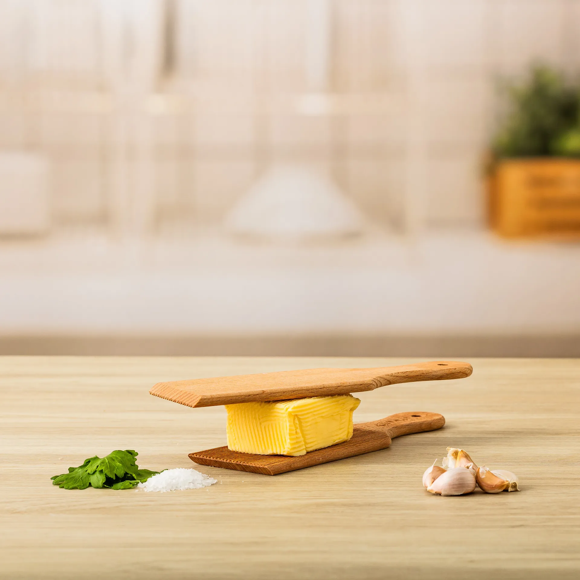 Kilner butter knife, Light wood, 2-pack Kilner