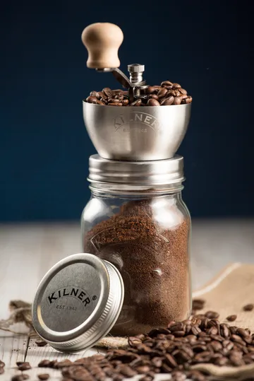 Kilner coffee grinder - Clear-stainless steel, 0.5 L - Kilner