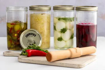 Kilner fermentation tamper - Light wood - Kilner