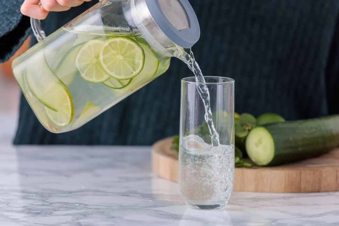 Kilner FRESH pitcher, Clear gray, 1.2 L Kilner