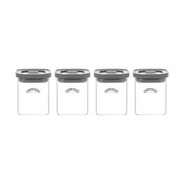 Kilner FRESH spice jars - Clear-grey, 4-pack, 160 ml - Kilner