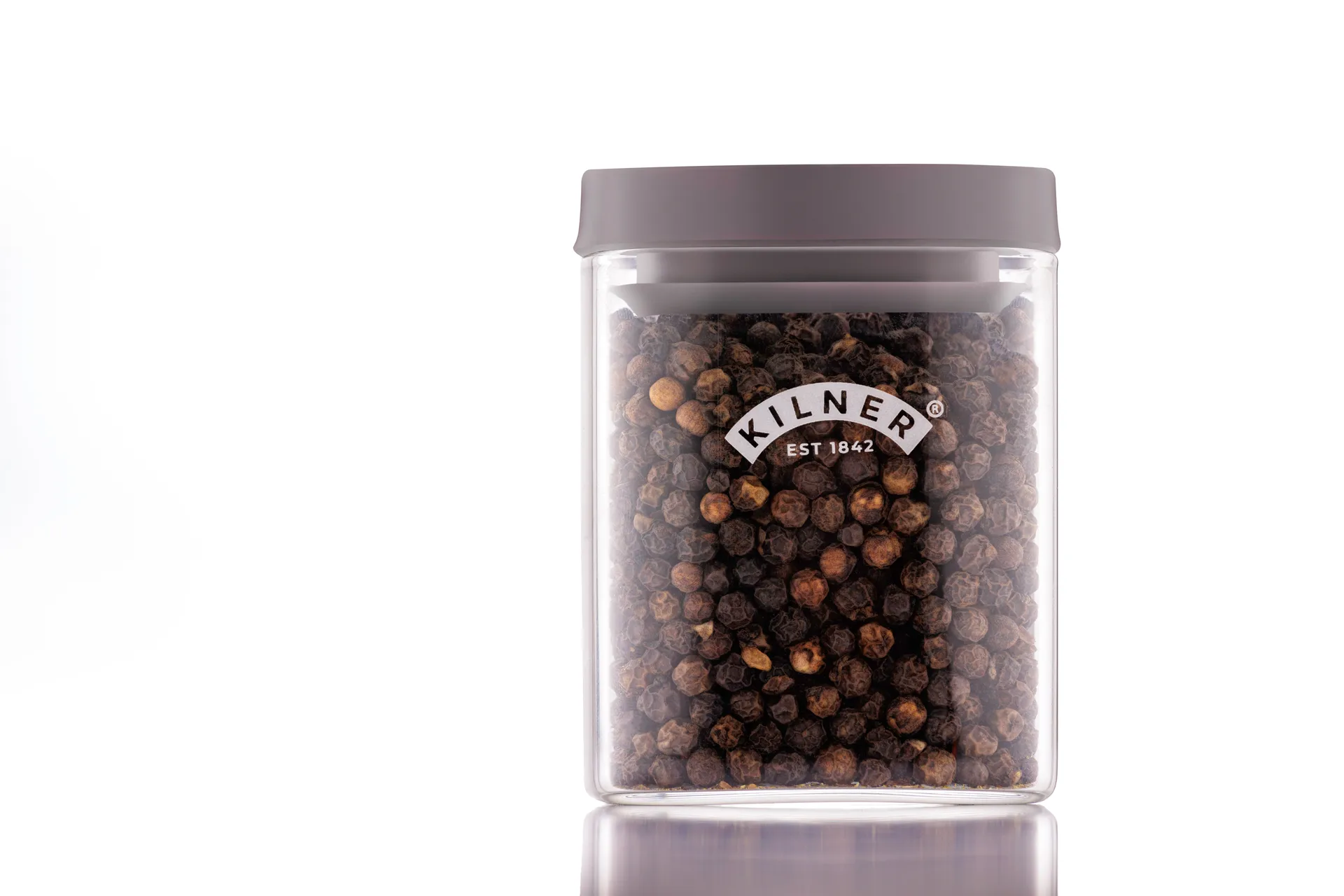 Kilner FRESH spice jars, Clear-grey, 4-pack, 160 ml Kilner