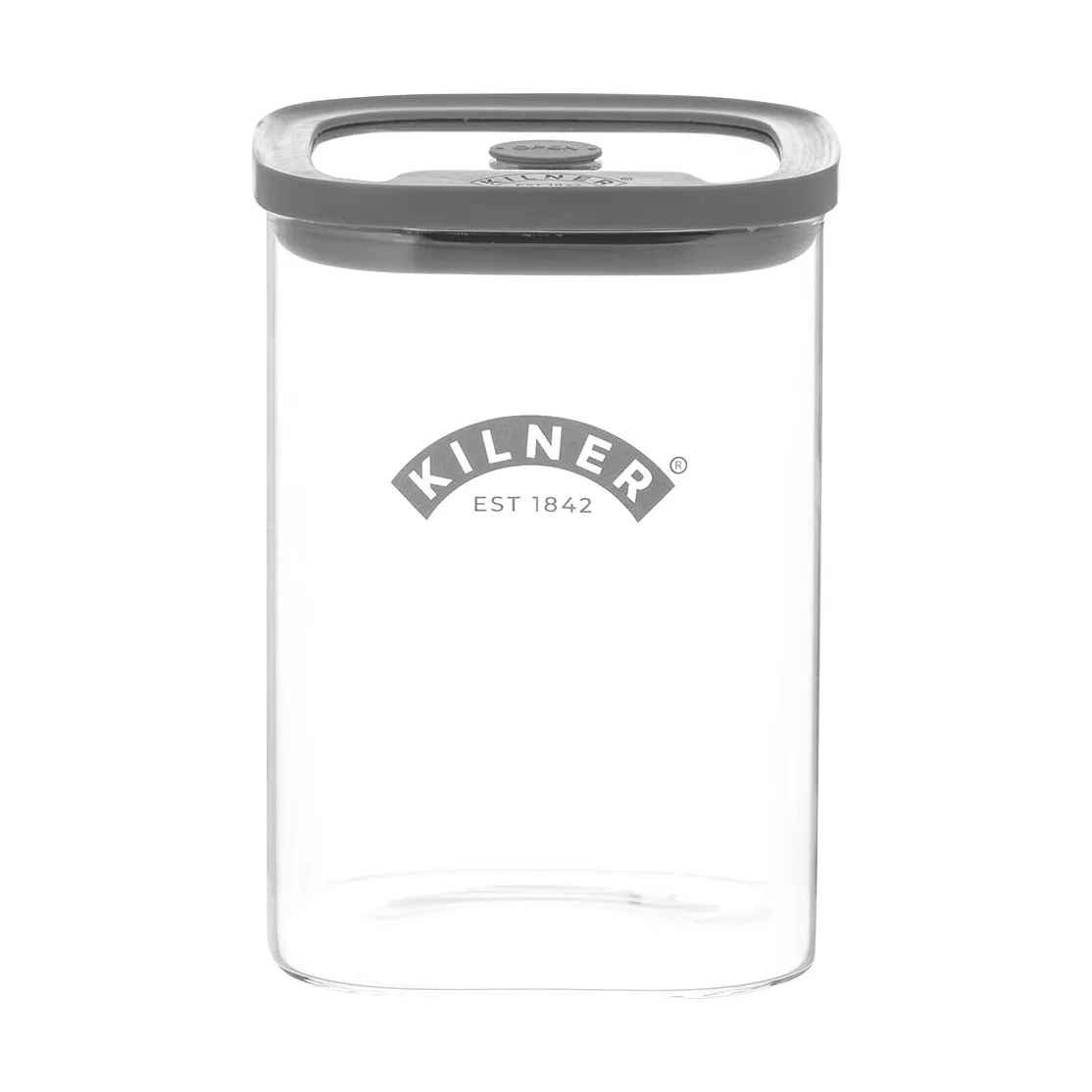 Kilner FRESH storage jar, Clear-grey, 1 L Kilner