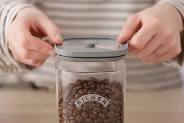 Kilner FRESH storage jar - Clear-grey, 1 L - Kilner