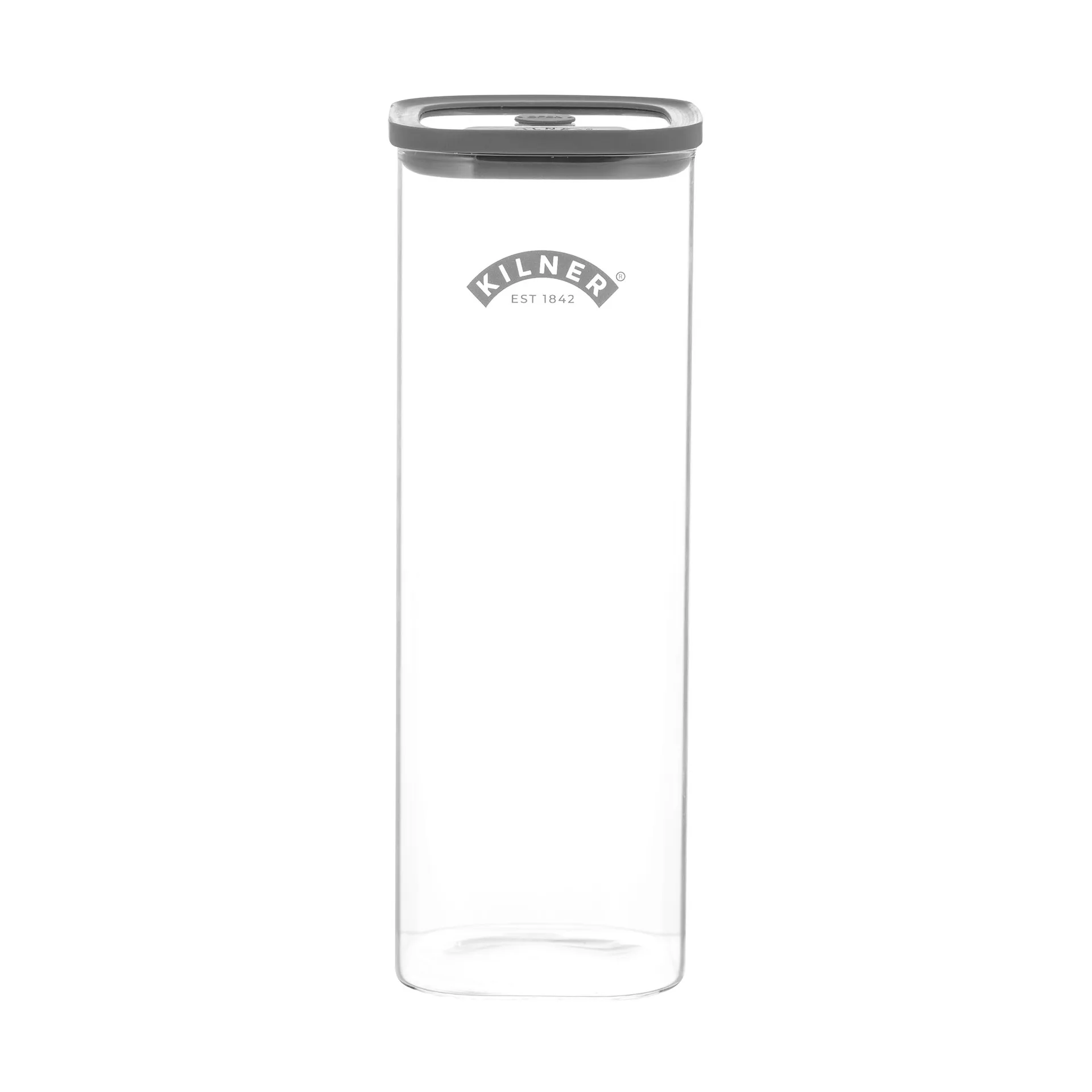 Kilner FRESH storage jar, Clear-grey, 2 L Kilner