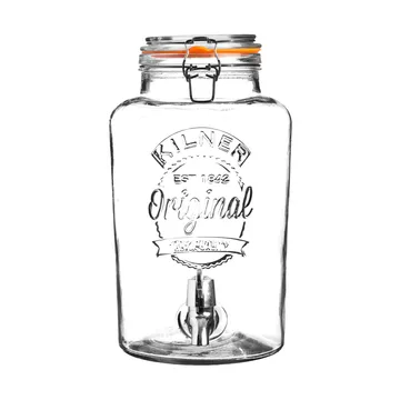 Kilner glass container with tap 5 L - Transparent - Kilner