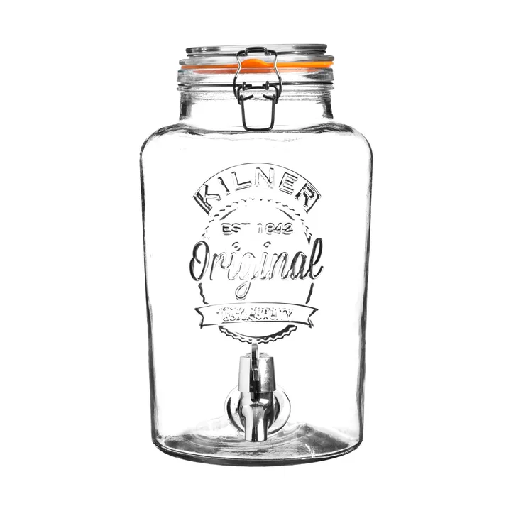 Kilner glass container with tap 5 L - Transparent - Kilner