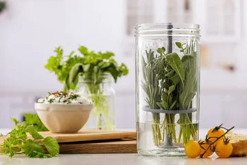 Kilner herb storage - Clear - Kilner