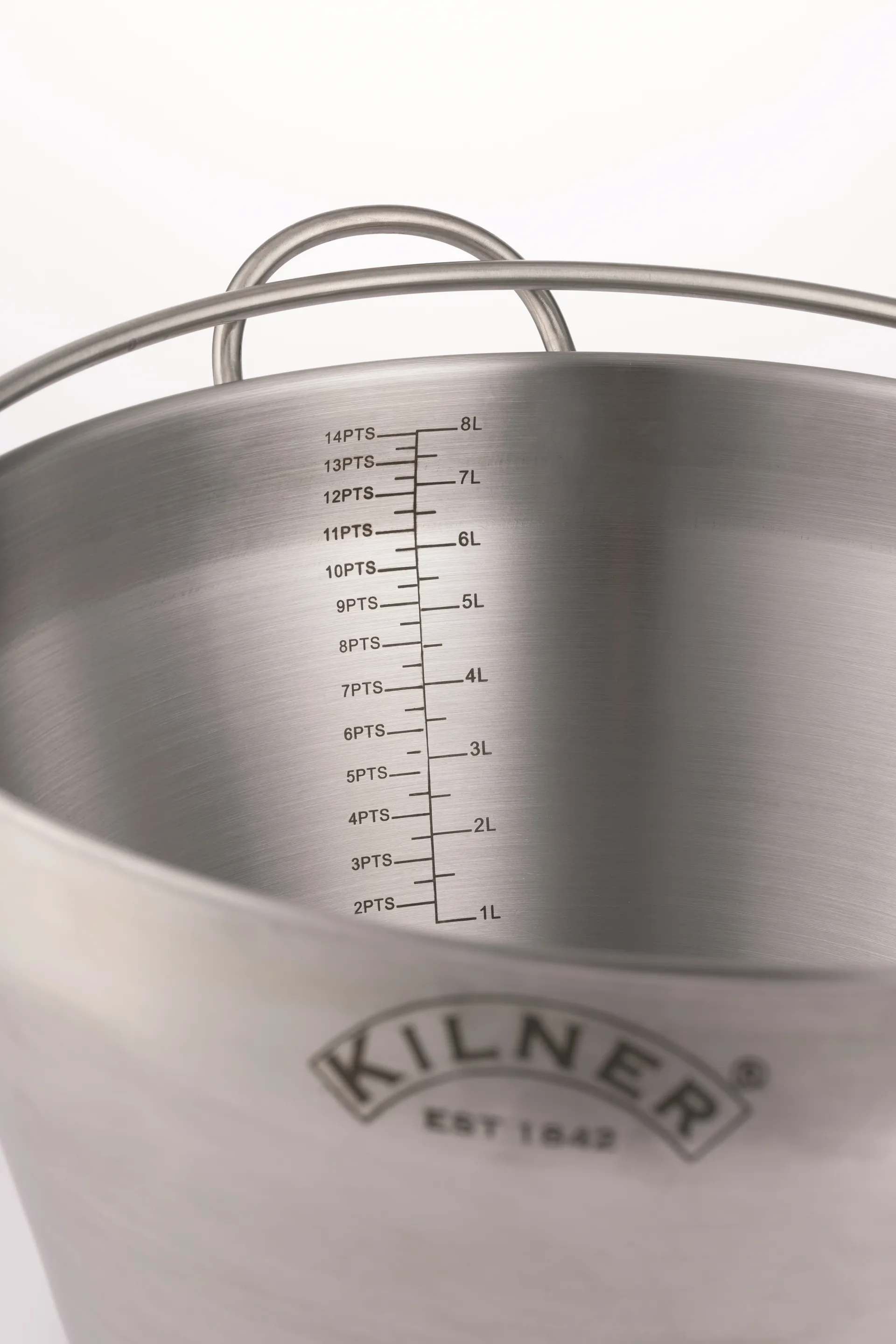 Kilner jam pot, Stainless steel Kilner