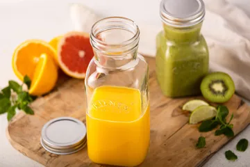Kilner juice and sauce bottle - Clear-stainless steel, 0.5 L - Kilner