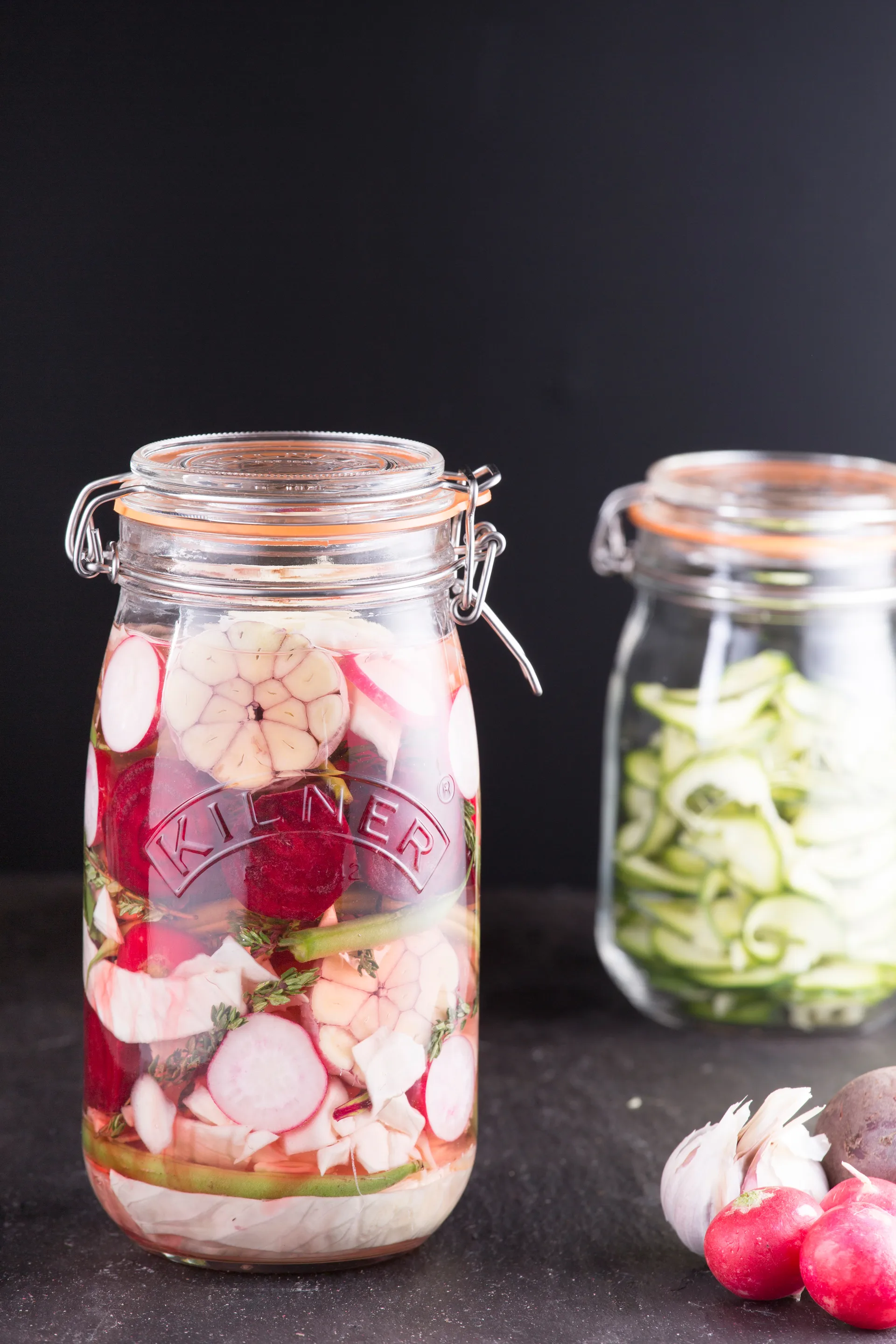 Kilner round jar with clamp, Clear, 1.5 L Kilner