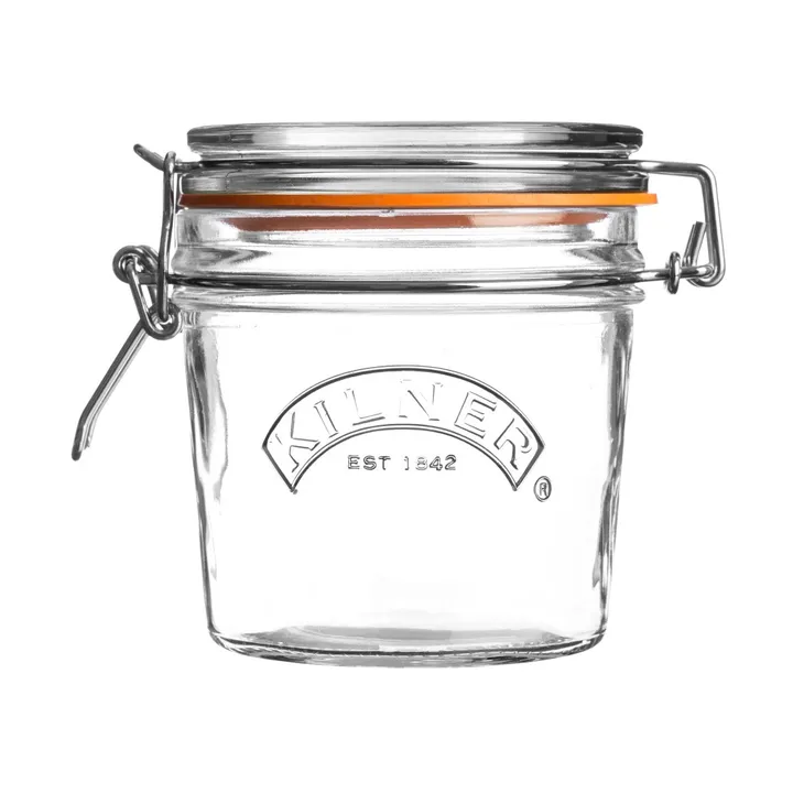 Kilner round jar with clamp - Clear, 350 ml - Kilner
