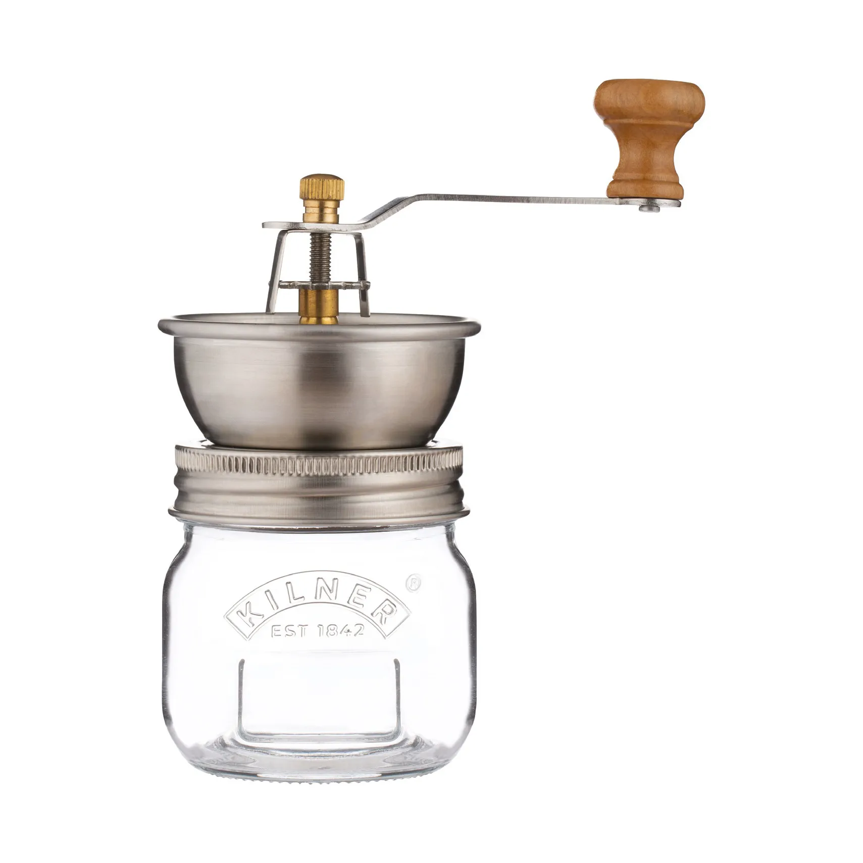 Kilner spice grinder, Clear-stainless steel, 250 ml Kilner