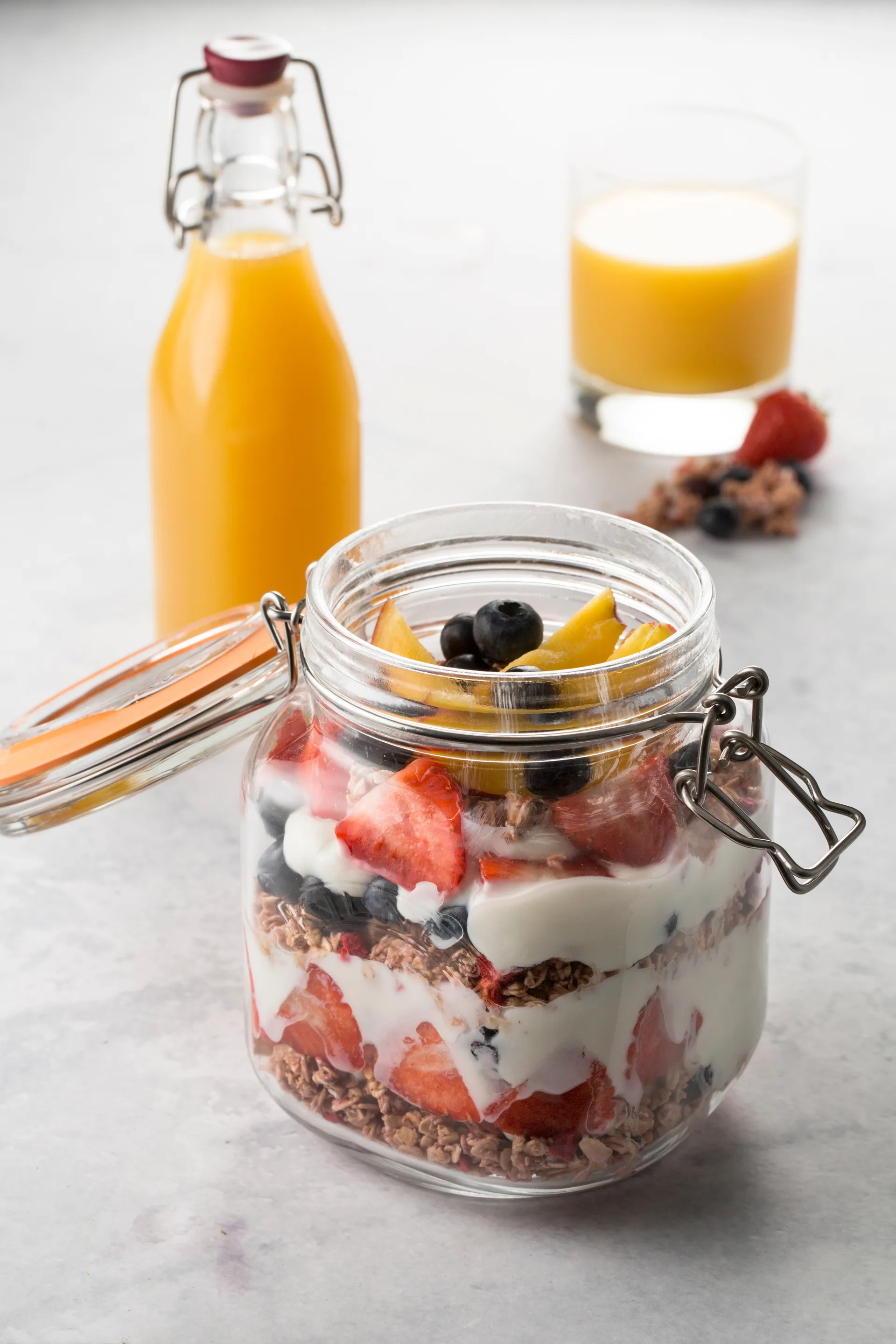 Kilner square clip top jar, Clear, 1 L Kilner