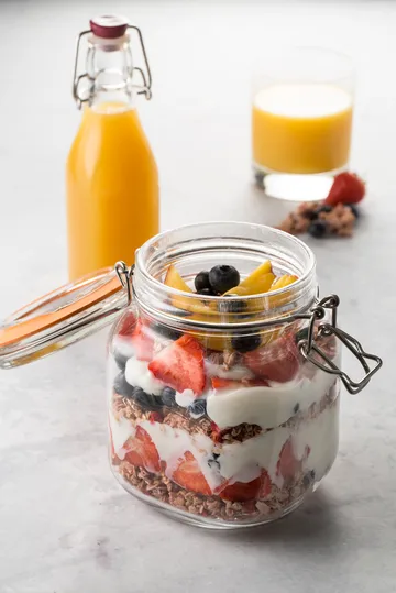 Kilner square clip top jar - Clear, 1 L - Kilner
