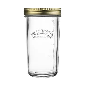 Kilner WIDE preserving jar - Clear-gold, 0.5 L - Kilner