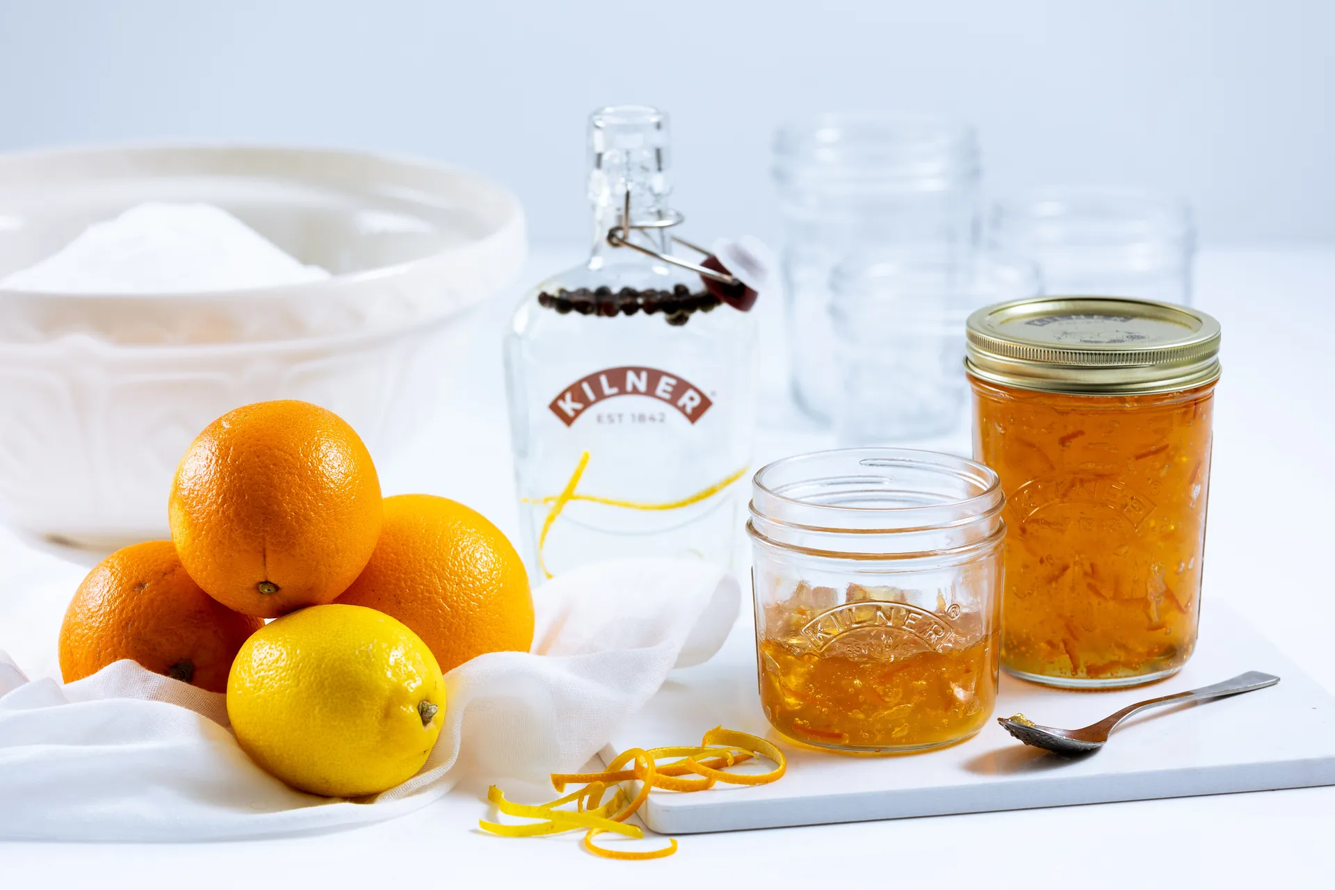 Kilner WIDE preserving jar, Clear-gold, 200 ml Kilner