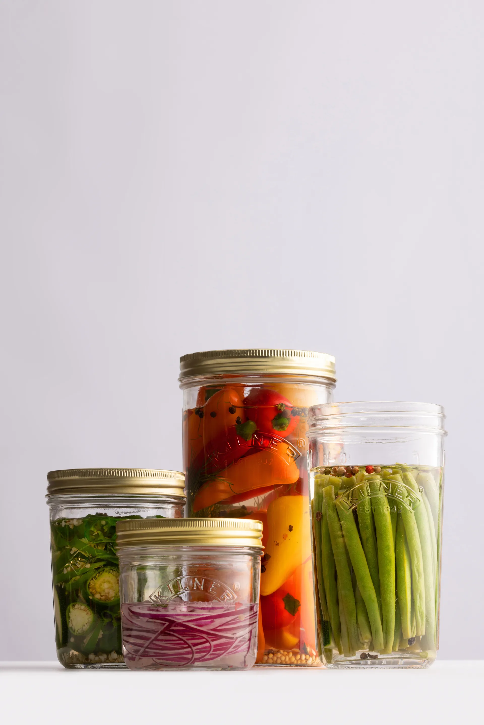 Kilner WIDE preserving jar, Clear-gold, 200 ml Kilner