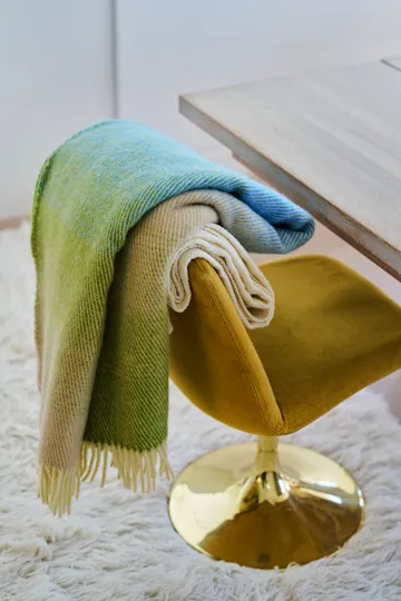 Aurora wool throw 130x200 cm - Pastel dream - Klippan Yllefabrik