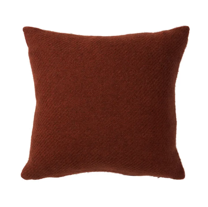 Gotland cushion cover 45x45 cm - Rust - Klippan Yllefabrik