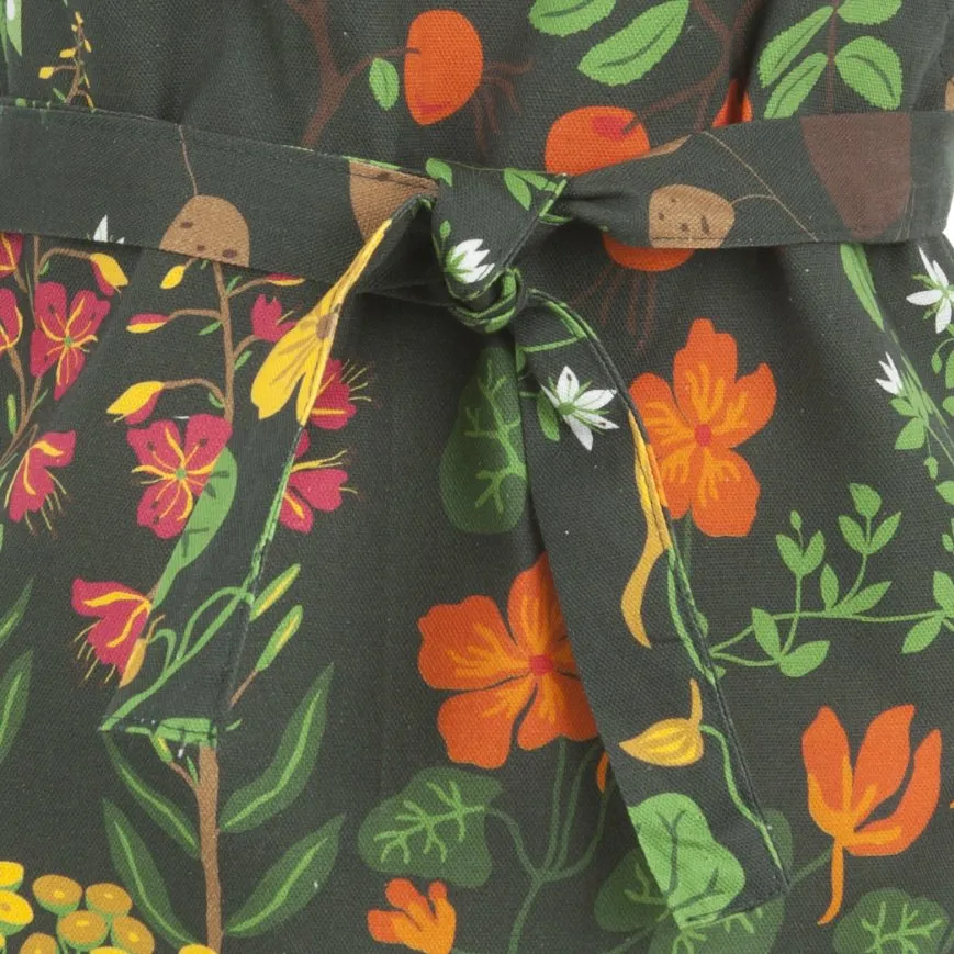 Leksand apron, green Klippan Yllefabrik